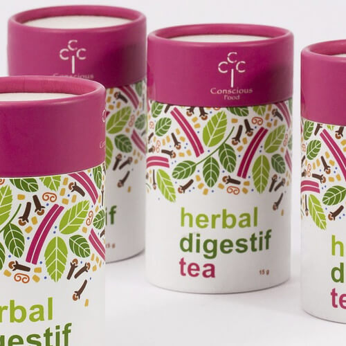 Herbal Digestif Tea Packaging