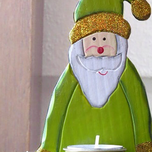 A Green Father Christmas