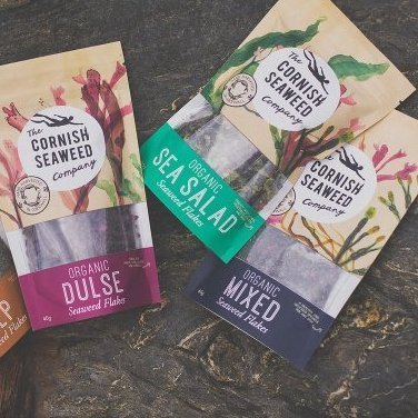 The Cornish Seaweed Company Packaging