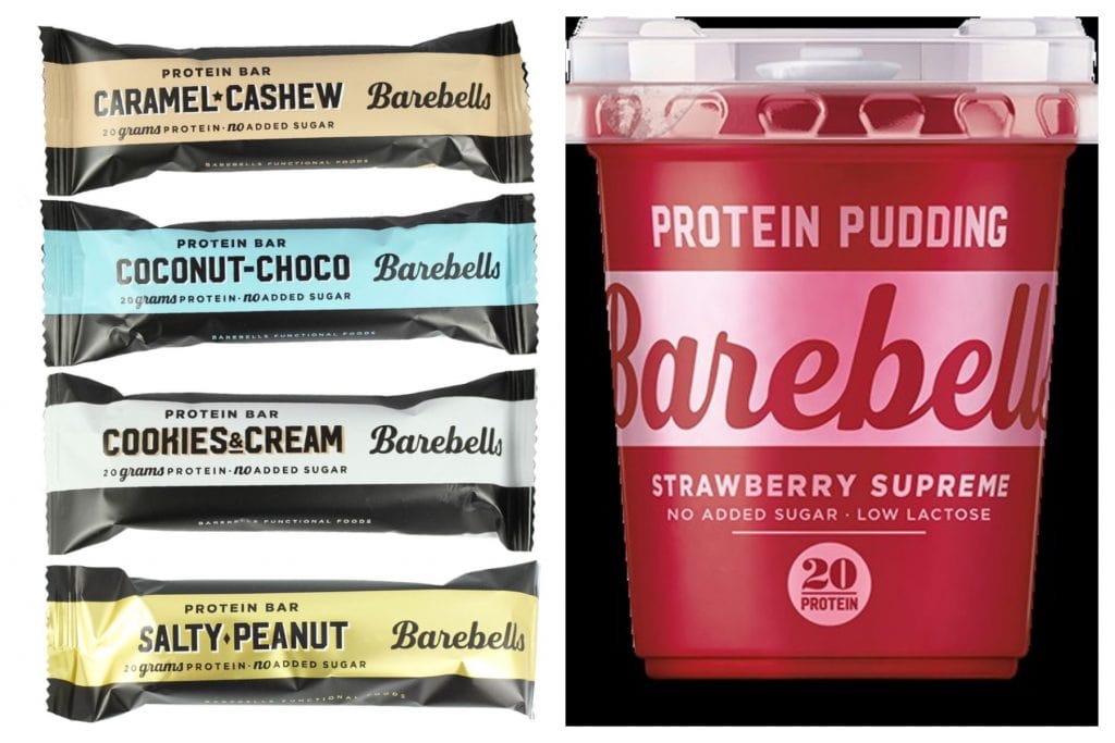 Barebell's Protein Pudding & Four Flavours Of Protein Bar